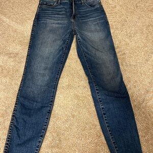 Kut from the Kloth Donna Fab Ab Ankle Skinny Dark Wash Jeans